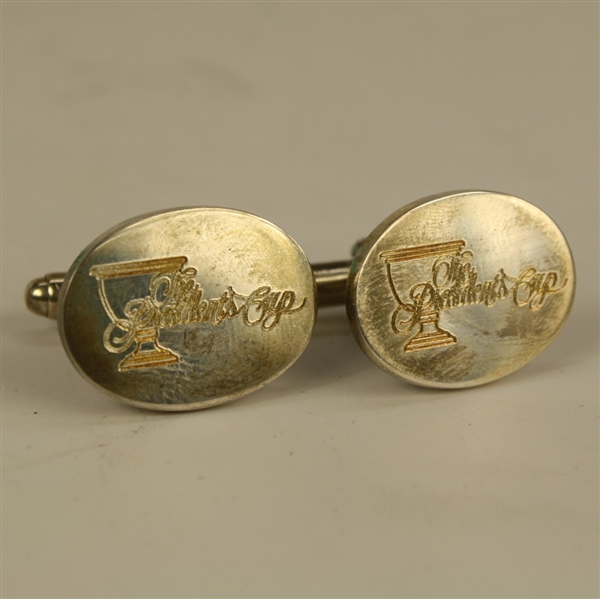 Mark Brooks 1996  President's Cup Tiffany Co.  Silver Cuff Links