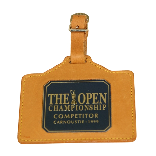 1999 British Open Competitor Bag Tag - Mark Brooks Collection