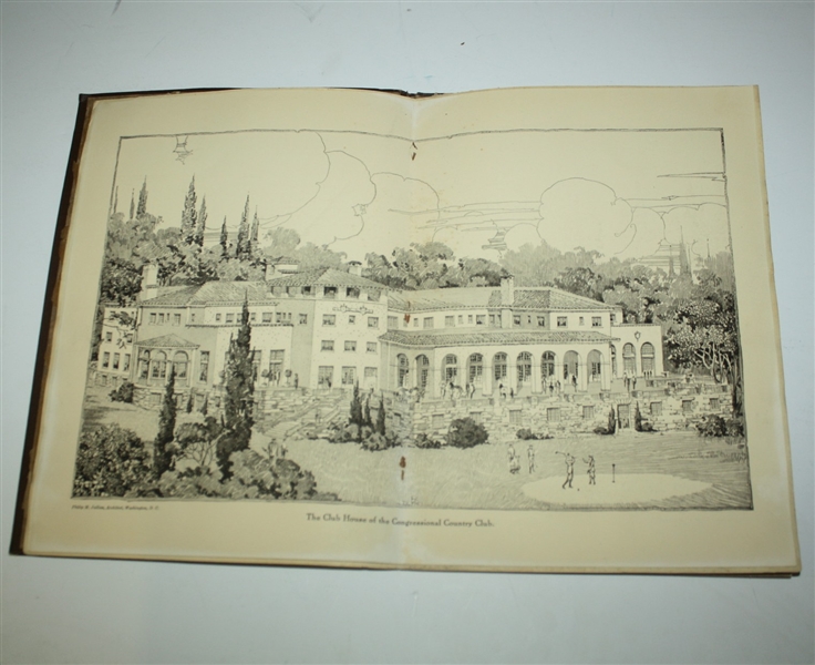  1923 Congressional Country Club Prospectus Book Includes Club History