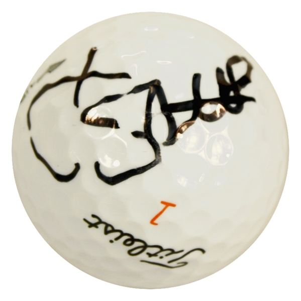 2015 Masters Champion Jordan Spieth Signed Masters Logo Golf Ball JSA #Y77831