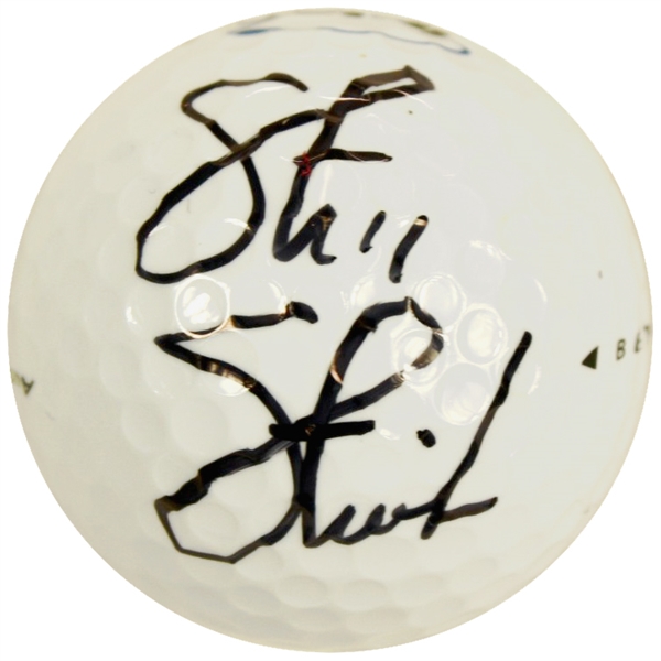 Steve Stricker Signed Golf Ball JSA COA