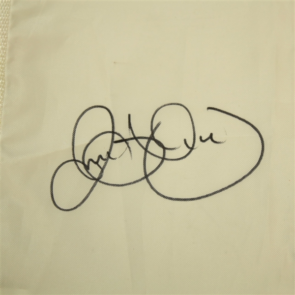 Rory McIlroy Signed 2014 Ryder Cup Embroidered Gleneagles Flag JSA #M41092