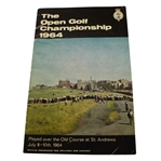 1964 British Open Program - Tony Lema Winner - St. Andrews