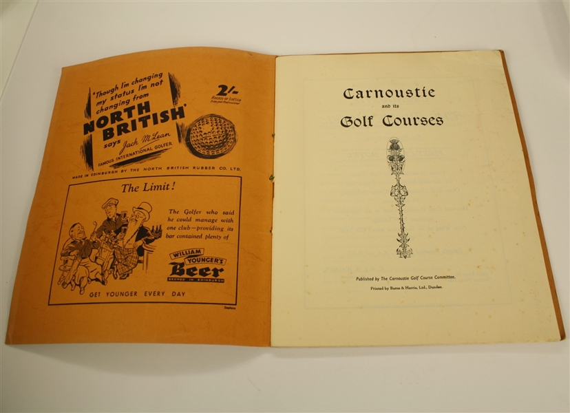 1937 Carnoustie Commentary Program