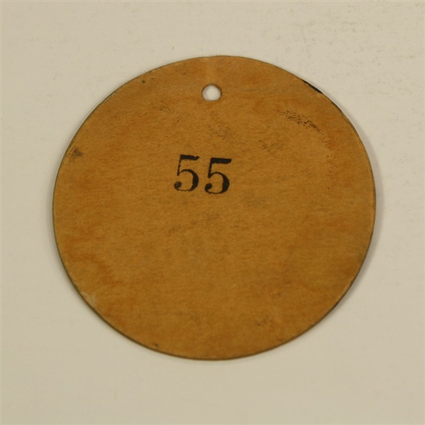 1954 Open Championship Competitor Badge - Royal Birkdale - #55 Peter Thomson Winner