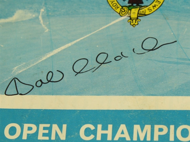 1963 Open Championship Program Signed by Bob Charles - Royal Lytham JSA COA