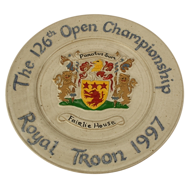 1997 The 126th Open Championship - Royal Troon Commemorative Plate