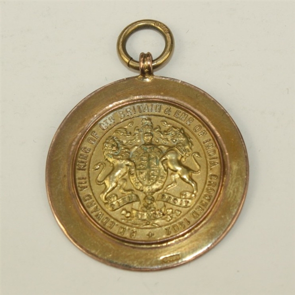 1933 Carnoustie Coronation Golf Trophy - Medal