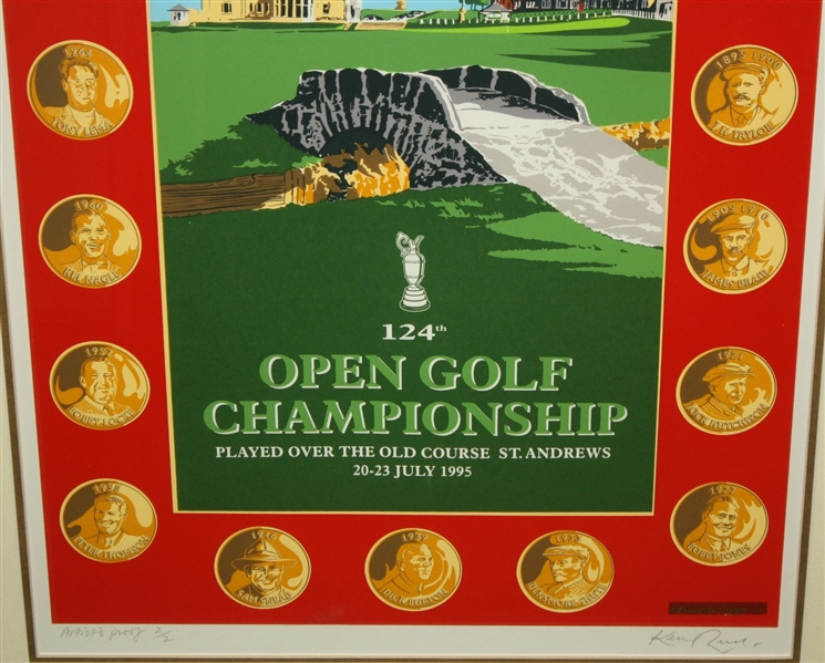Open Championship Silver Jubilee Artist's Proof #2/2 124th Championship - St. Andrews
