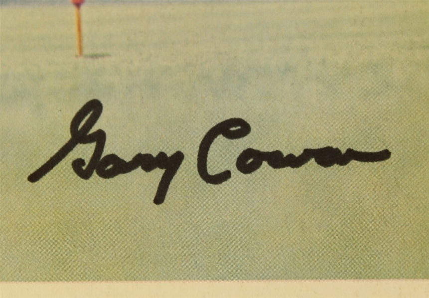 1966 US Amateur Championship Program Signed by Gary Cowan - Merion GC JSA COA
