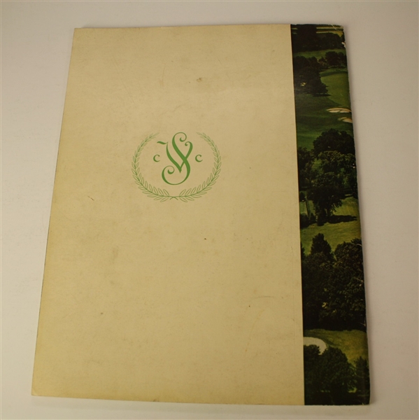 1951 US Amateur Championship Program at Saucon Valley CC Signed by Billy Maxwell JSA COA