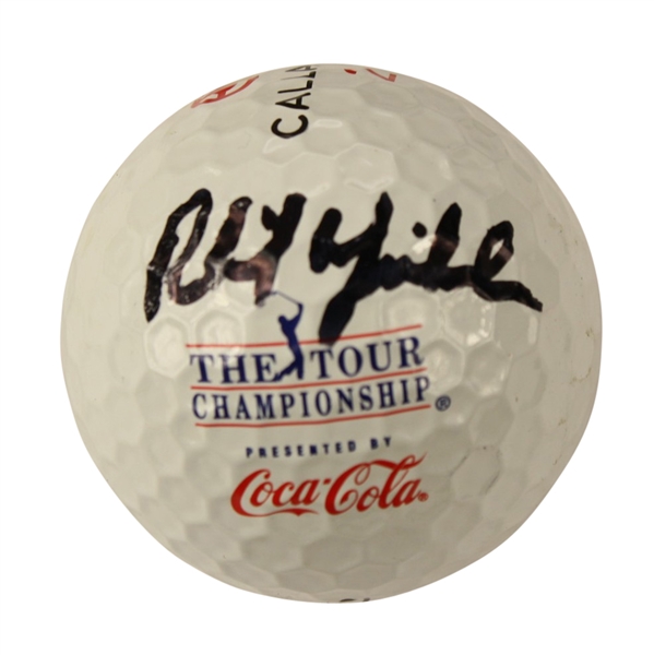 Phil Mickelson Signed Tour Championship Coca-Cola Logo Golf Ball JSA COA