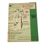 1964 Masters Tournament Spectator Guide - Palmers 4th Masters Victory