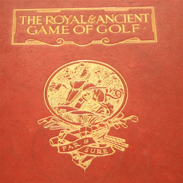 'The Royal and Ancient Game of Golf' Book #136/900 - Hilton/Smith 1912