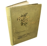 1897 Golf Book British Golf Links: A Short Account of the Leading Golf Links of the United Kingdom by Horace G. Hutchinson