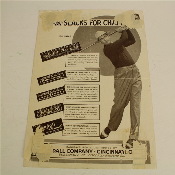 1949 Goodall-Palm Beach Championship Program