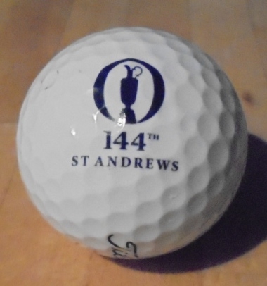 Jordan Spieth Signed 2015 Open Championship Logo Golf Ball - St. Andrews JSA COA