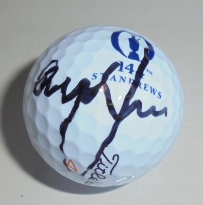 Graeme McDowell Signed 2015 Open Championship Logo Golf Ball - St. Andrews JSA COA