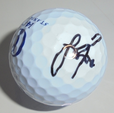 Justin Rose Signed 2015 Open Championship Logo Golf Ball - St. Andrews JSA COA