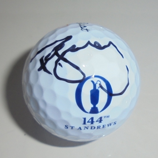 Paul McGinley Signed 2015 Open Championship Logo Golf Ball - St. Andrews JSA COA