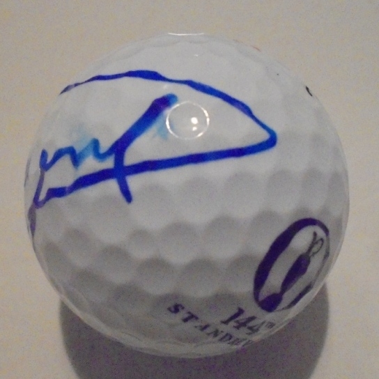 Luke Donald Signed 2015 Open Championship Logo Golf Ball - St. Andrews JSA COA