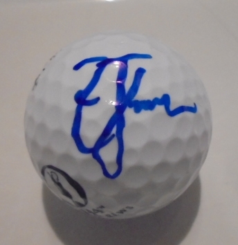 Zach Johnson Signed 2015 Open Championship Logo Golf Ball - St. Andrews JSA COA