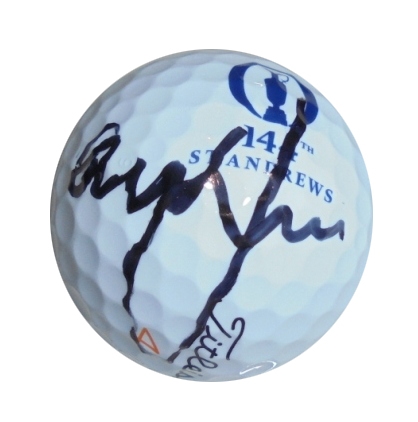 Graeme McDowell Signed 2015 Open Championship Logo Golf Ball - St. Andrews JSA COA