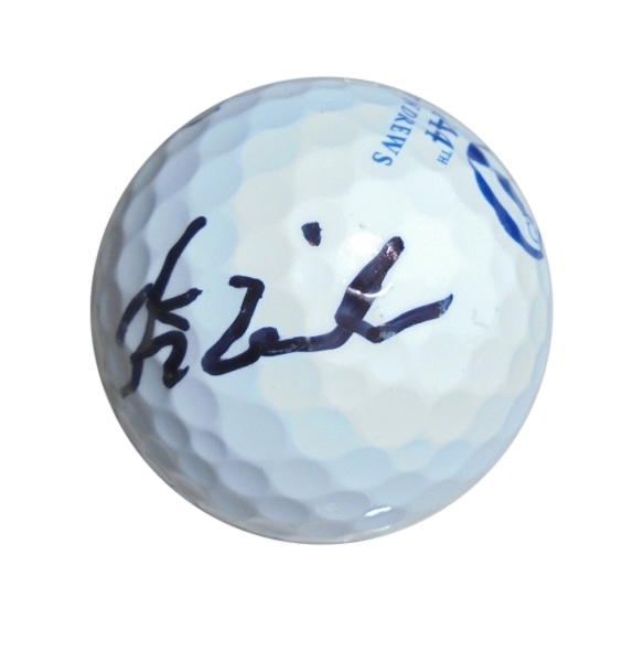 Stuart Cink Signed 2015 Open Championship Logo Golf Ball - St. Andrews JSA COA