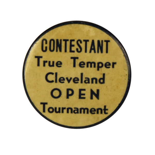 Tru Temper Cleveland Open Contestant Badge