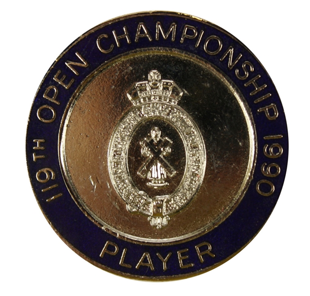 1990 British Open Contestant Pin - Nick Faldo Victory