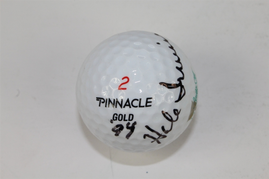 Hale Irwin Signed President's Logo Golf Ball with '94 Notation JSA COA