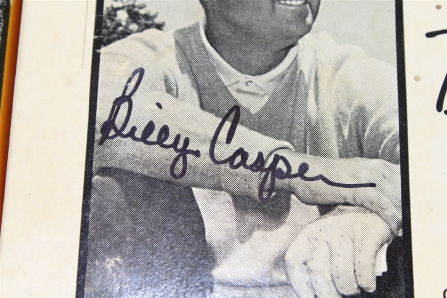 Billy Casper Wilson '100 Caldwell' Dozen Golf Balls Signed by Billy Casper JSA COA