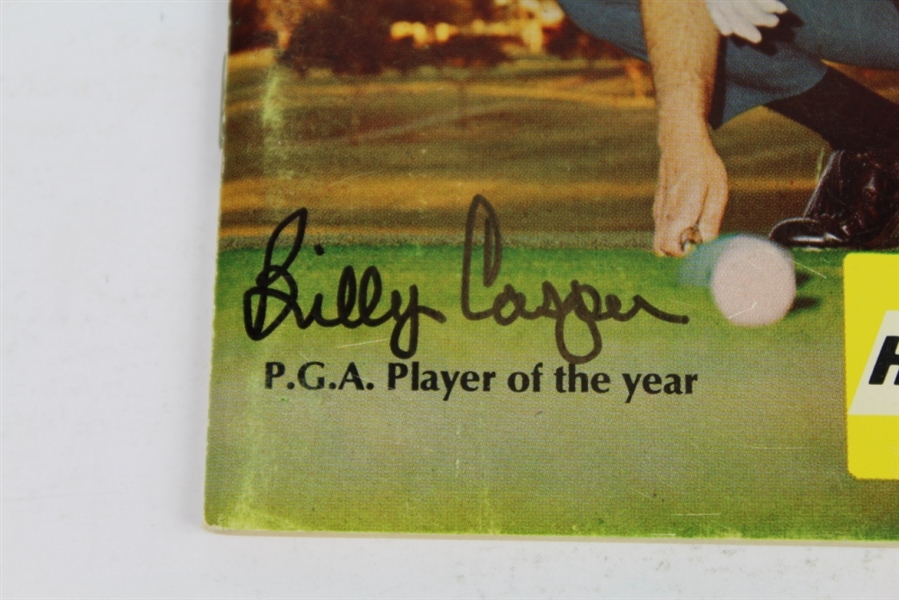 1971 Phoenix Golf Guide Signed by Billy Casper JSA COA