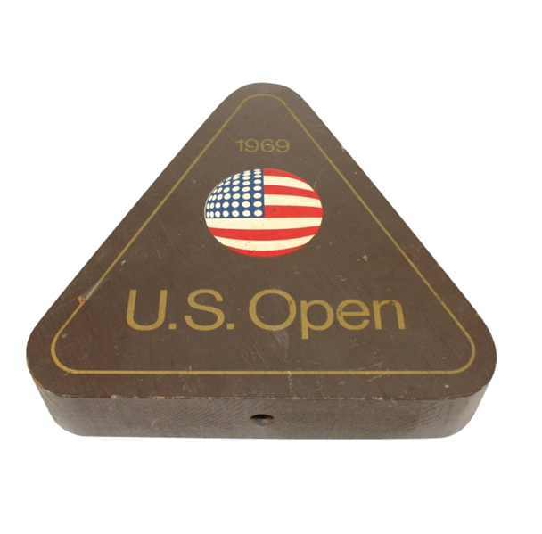 1969 US Open Tee Marker - Orville Moody Winner