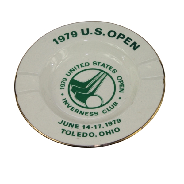 1979 US Open at Inverness Club Ceramic Ash Tray