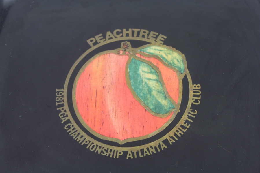1981 PGA Championship at Atlanta Atheltic Club Couroc  Plate
