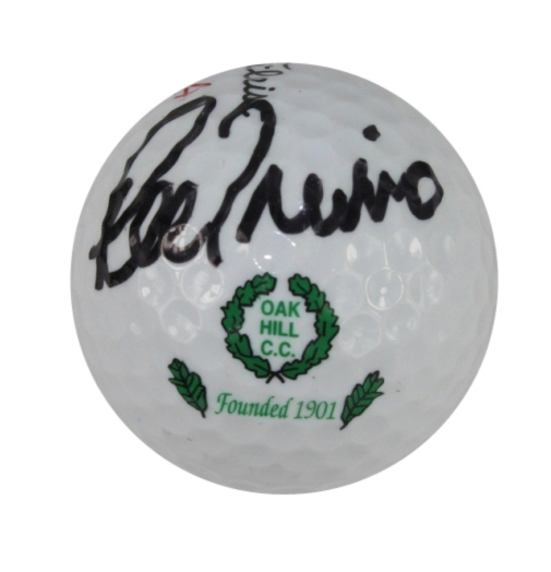 Lee Tevino Signed Oak Hill CC Logo Golf Ball Site of His 1968 U.S. Open Championship- JSA COA