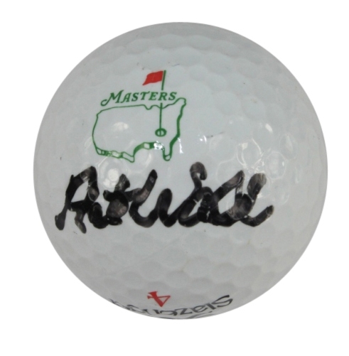 Art Wall (D-2001) Signed Masters Logo Golf Ball-1959 Masters Champion- JSA COA