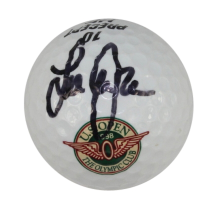 Lee Janzen Signed 1998 US Open The Olympic Club Logo Golf Ball-Site of his 2nd Open Win