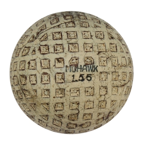 Vintage MOHAWK Mesh Pattern Golf Ball