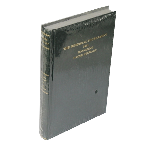 2001 The Memorial Tournament Book Honoring Payne Stewart - Unopened