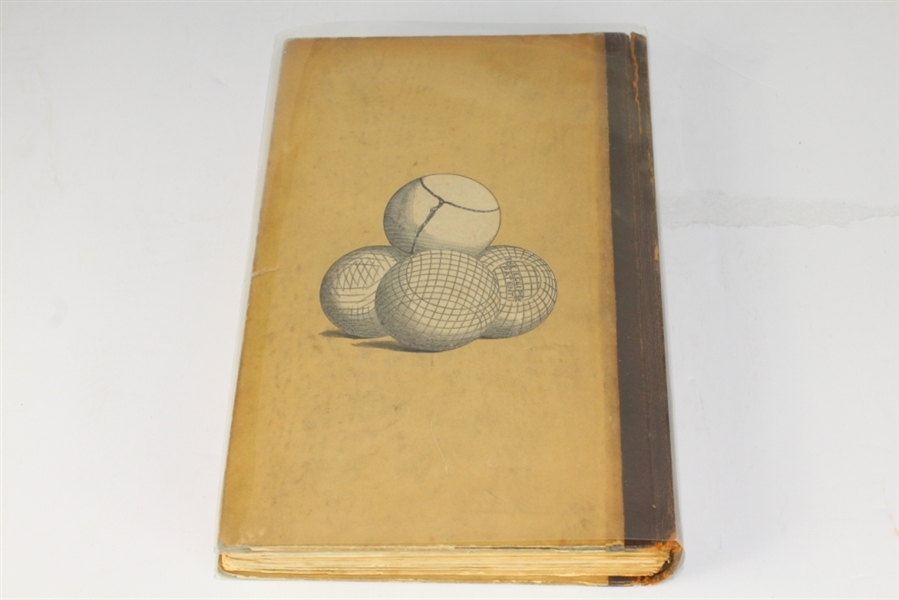 1887 'The Art of Golf' 1st Edition Book by Sir W. G. Simpson