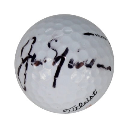 Jack Nicklaus Signed Masters Logo Golf Ball JSA COA