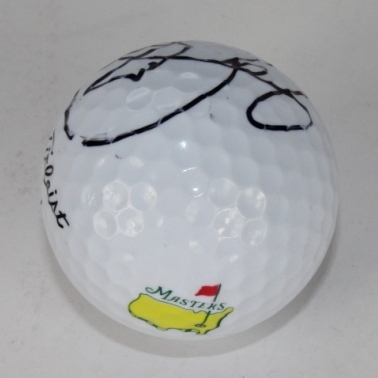 Jason Day Signed Masters Logo Golf Ball JSA COA