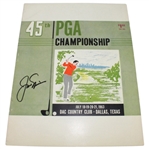 1963 PGA Championship Program Signed by Winner Jack Nicklaus-Dallas Athletic Club