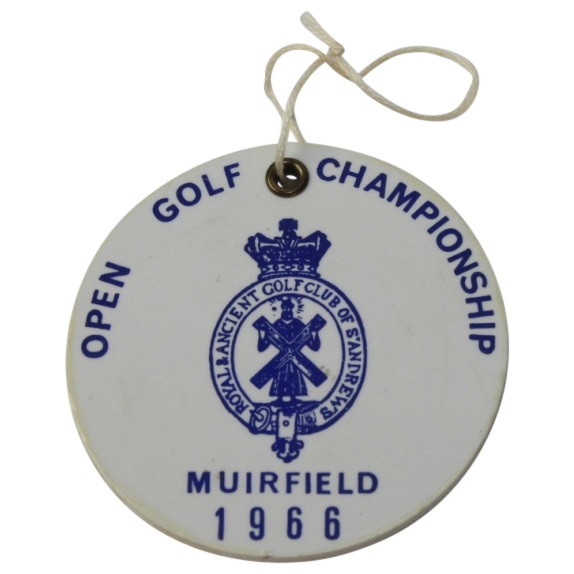 1966 Open Championship Bag Tag - Muirfield