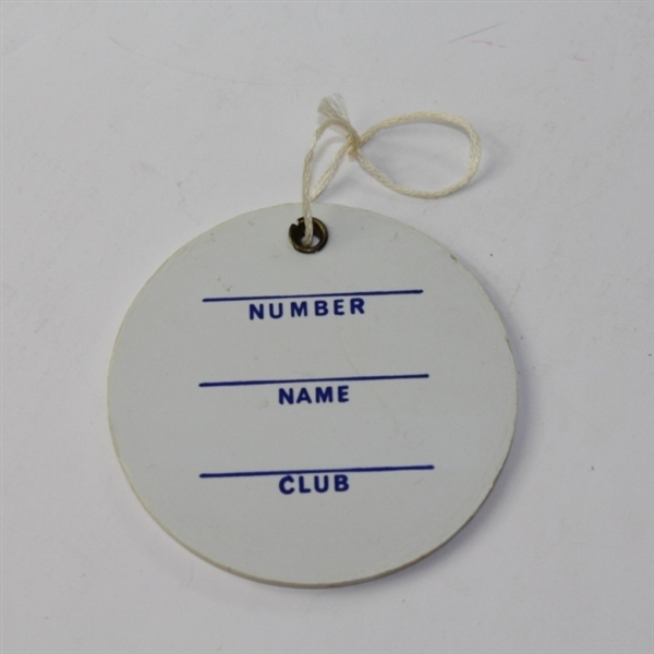 1966 Open Championship Bag Tag - Muirfield