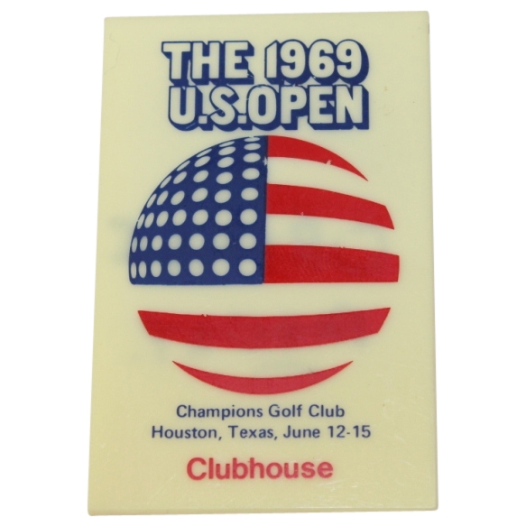 1969 US Open Clubhouse Badge - Champions Golf Club
