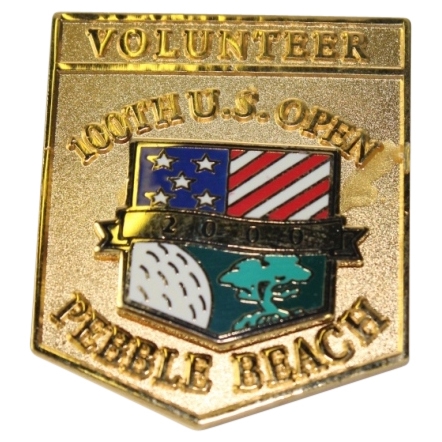 2000 US Open Volunteer Pin - Pebble Beach - 100th US Open