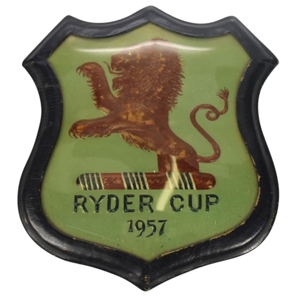 1957 Ryder Cup Lion Logo Shield 